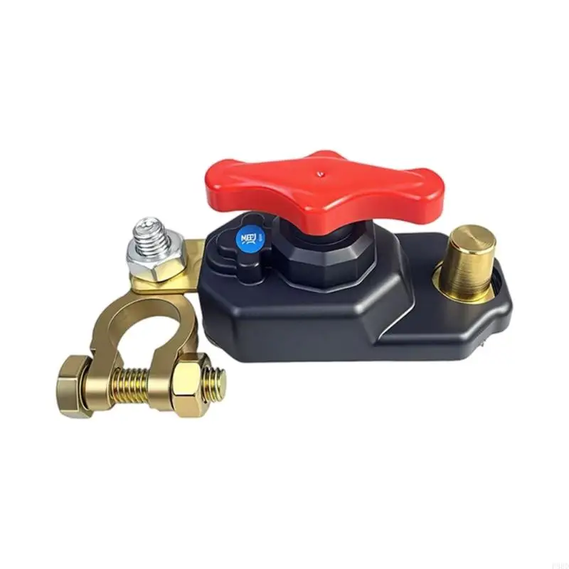  360 Degree Rotatable Battery Cut Off Switches High Conductivity Copper Iron Construction