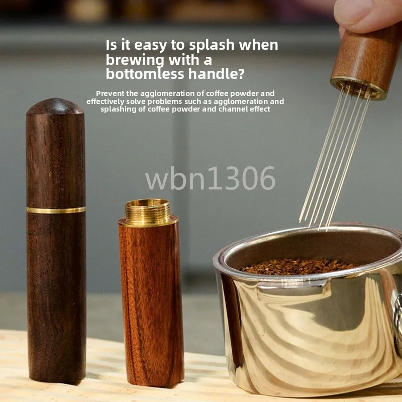 

Mini Coffee Cloth Powder Needle Hand Rinse Break Up Caking Stir Needle Loose Powder Needle