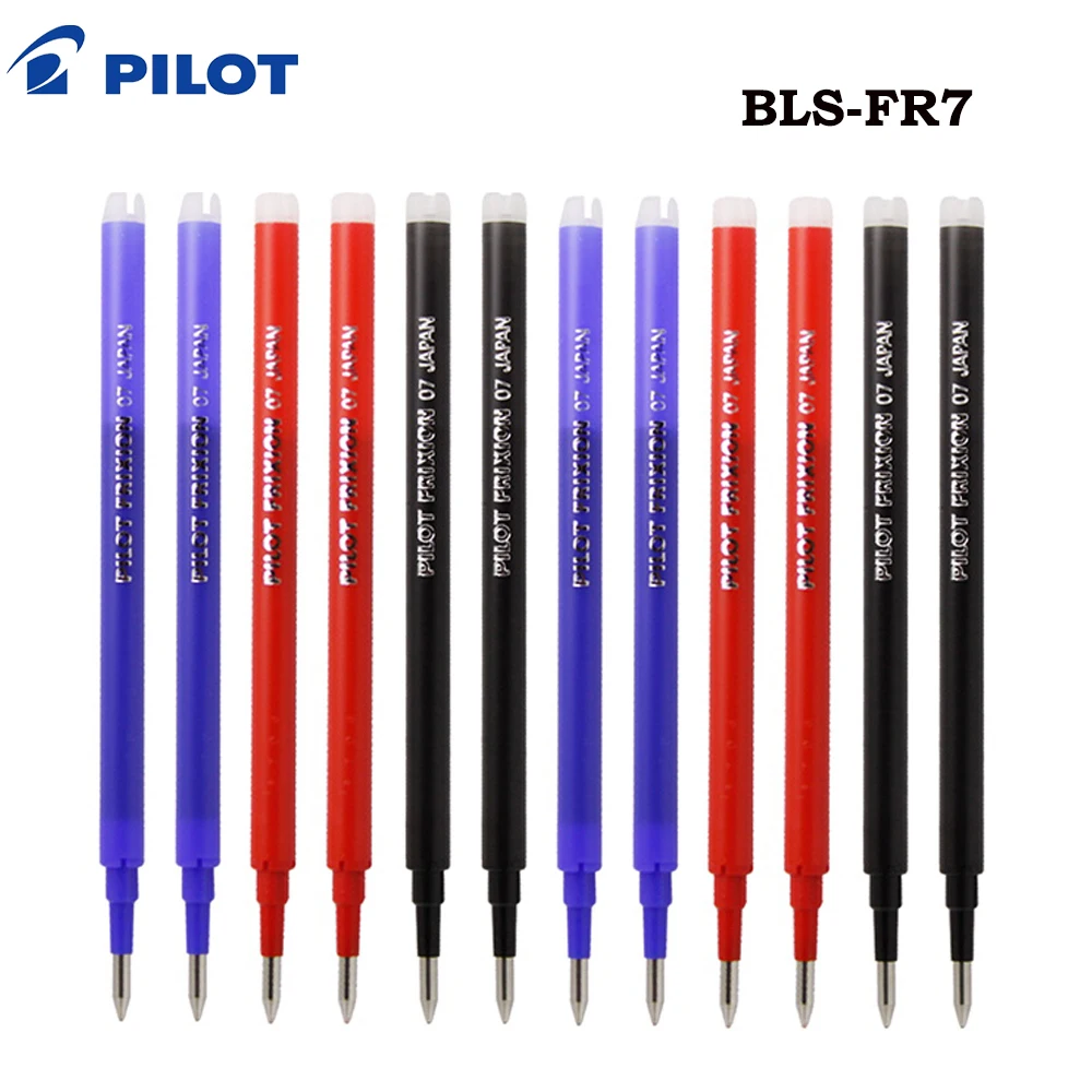 

24Pcs Pilot Erasable Refills Frixion Ball Gel Pen Refill BLS-FR7 For Erasable Pen LFBK-23F 0.7mm Stationary School Supplies