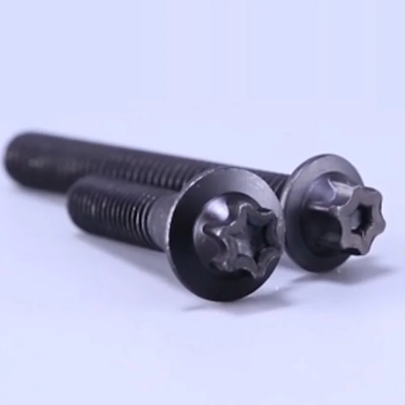 Torx Hexalobular Socket Head Screws M5 M6 Anti Theft Bolt With Flange 12.9 Grade High Tensile Alloy Steel Full/Half Thread