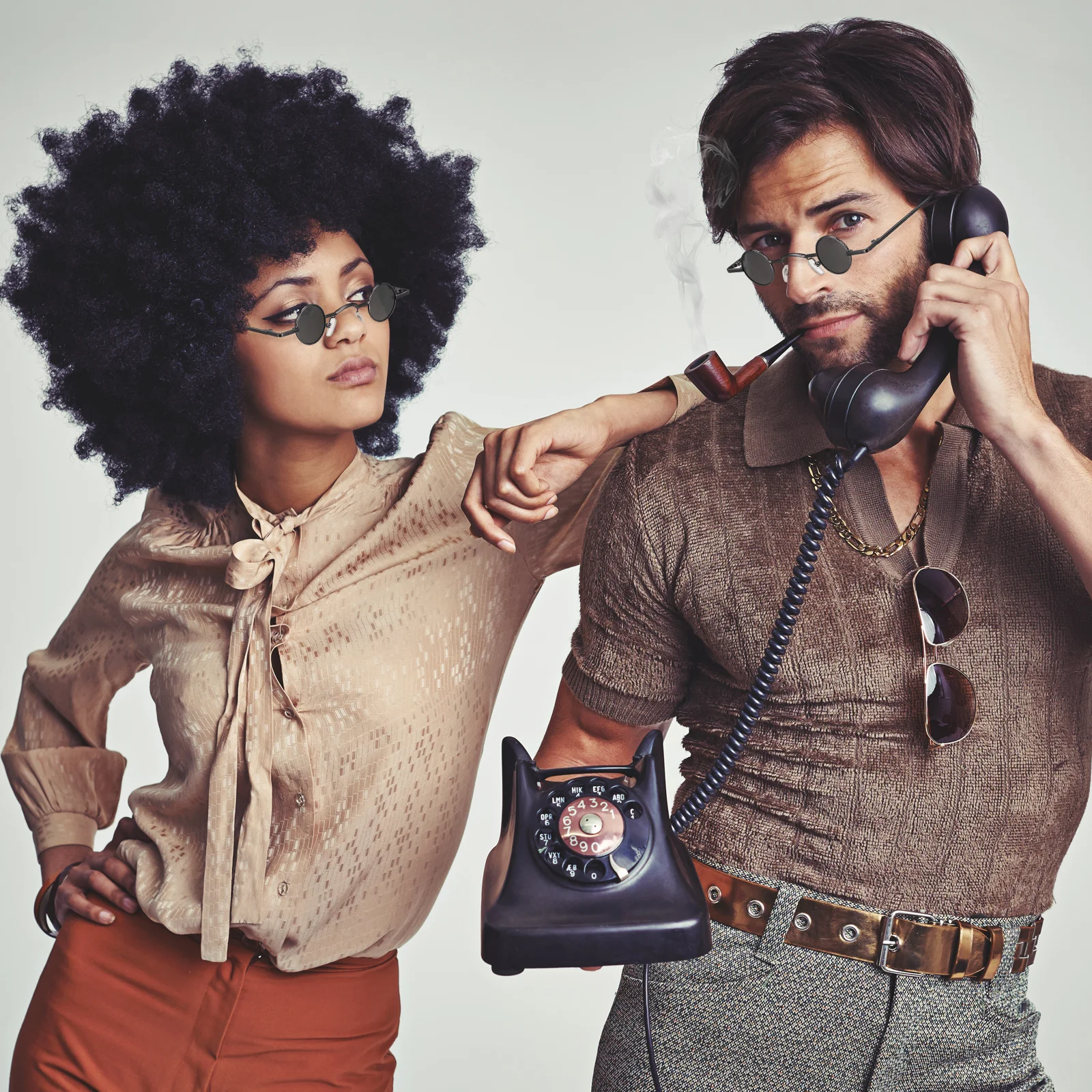 

Small Round Frame Sunglasses Pink Creative Eyeglasses for Men Women Fashion Lightweight Beach Party Wear Uv Protection Stylish