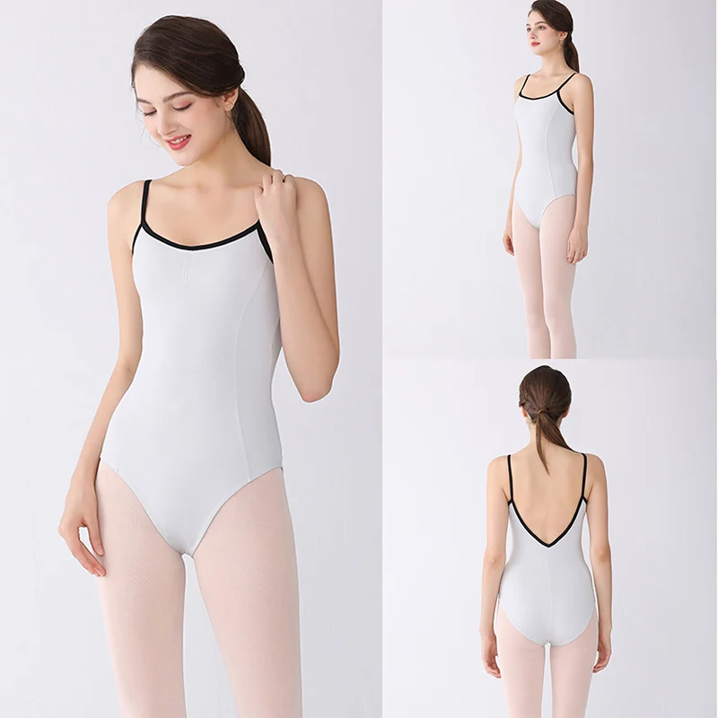 Light green Ballet Dance Leotard Adult 2025 New Daily Practice Team Gymnastics Dancing Wear Women High Quality Ballet Leotard