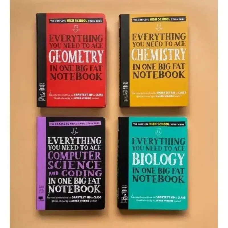 

Everything You Need To ACE Geography+Chemistry+Computer Science and Coding+Biology in One Big Fat Notebook English Picture Book