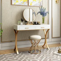 Dedicated Makeup Table Mini Nordic Makeup Bedroom Chairs Simple Dresser Luxury Princess Women Bedroom Vanity Table Chairs