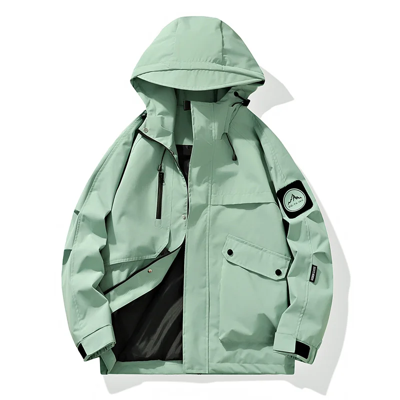 

Men Multi Color High-quality Outdoor Jackets Men Hiking Workwear Jacket Unisex Waterproof Windproof Jacket Men Trekking Jackets