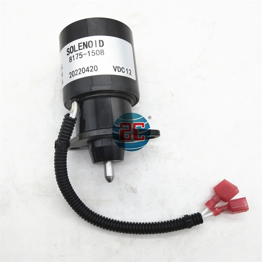 Solenoid Valve 12v 8175-1508 For Yanmar Excavator Engine Parts