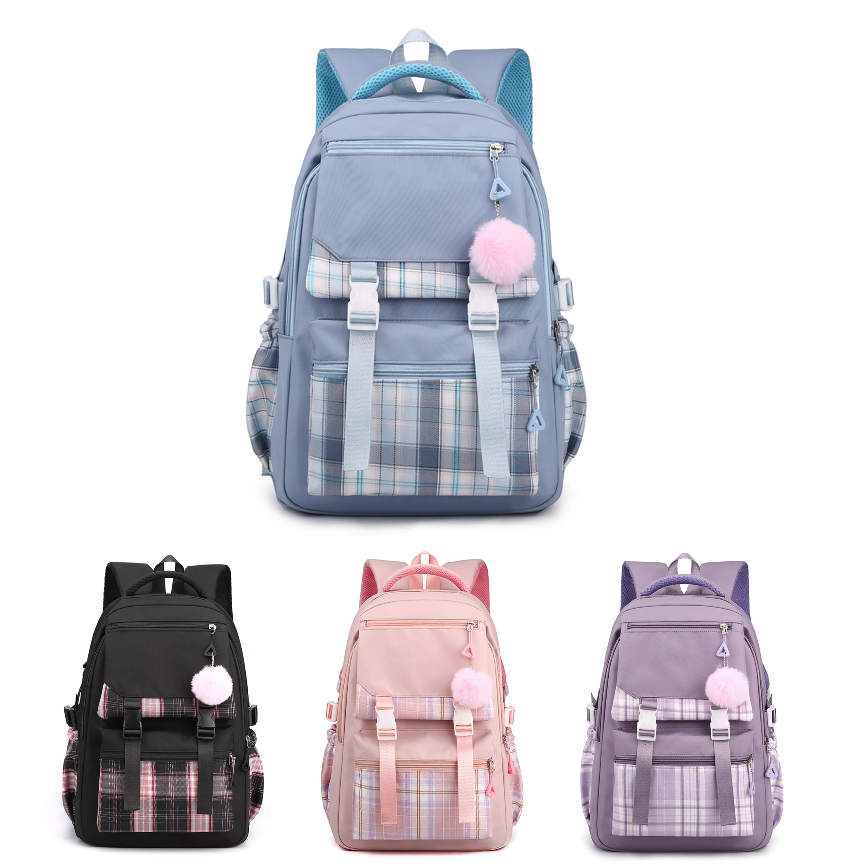 

Women's Backpack Boys Girls Bookbag Bag Student Teenager Children Knapsack Schoolbag Rucksack Mochila