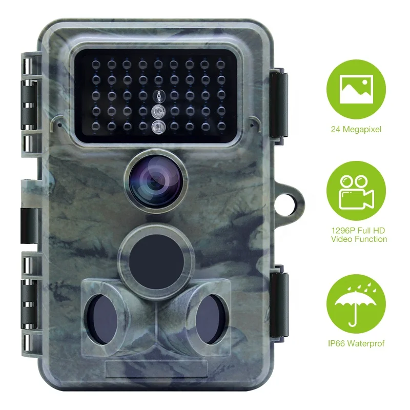 1296P الحياة البرية درب صور فخ الأشعة تحت الحمراء الصيد تتبع مراقبة الحياة البرية