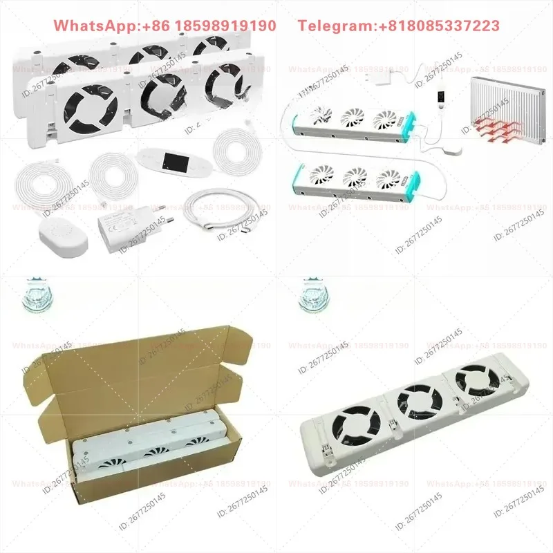 1 piece suitable for 5V USB C Charging Convector Double Auto Heat Optimizing Booster Fan Radiator Ventilator Fan Duo Set