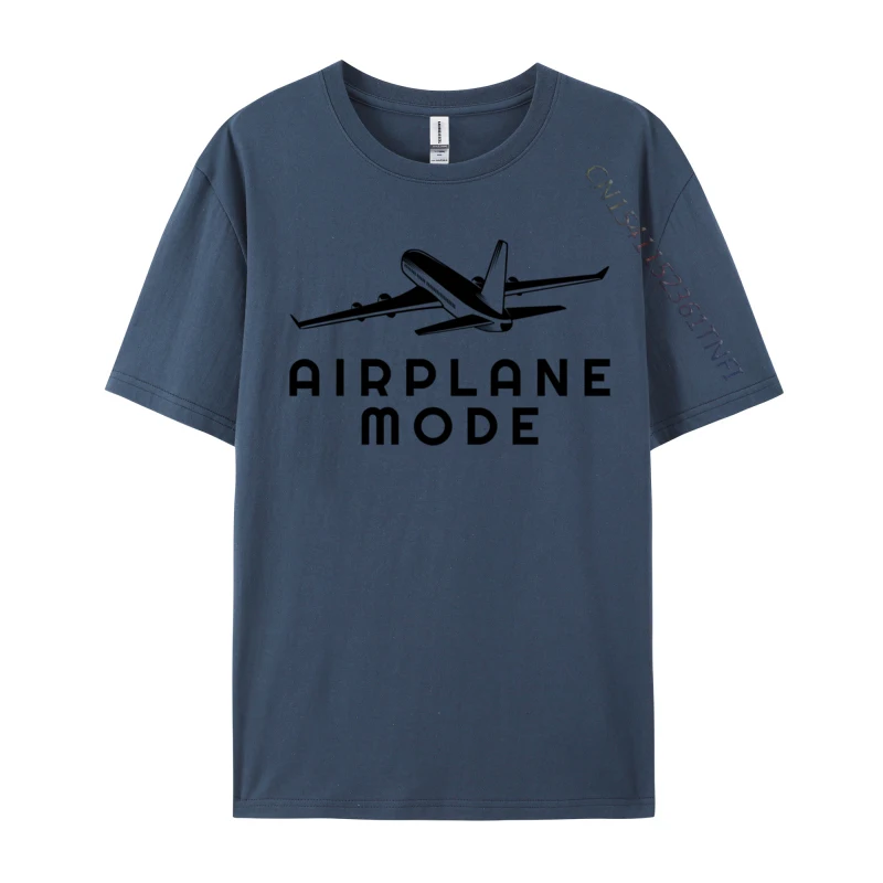 

Airplane Mode Travel Pilot Funny Slim Fit Airplane Mode Travel Pilot Funny Top T-shirts All Cotton Tops Shirt for Men Unique