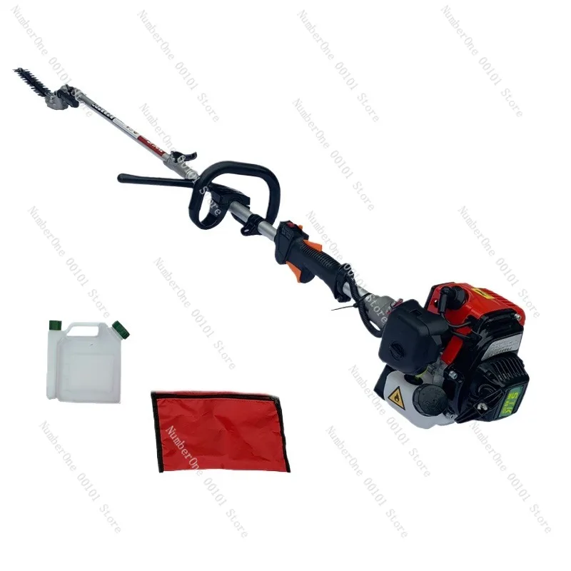 Extended High Branch Saw with Engine, Multi-functional Pruning Machine for High-Altitude Tree Cutting, Agricultural