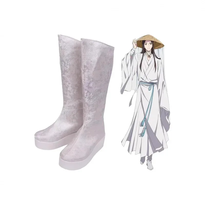 Anime Tian Guan Ci Fu Hua Cheng Xie Lian Cosplay Schuhe Herren Damen Unisex Chinesischer Traditioneller Stil Hanfu Retro Stoffstiefel