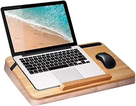 bamboo-wood-lap-desk-with-adjustable-pillow-cushion-antique-laptop-book-work-table-eco-tablet-ipad-computer-tray-holder