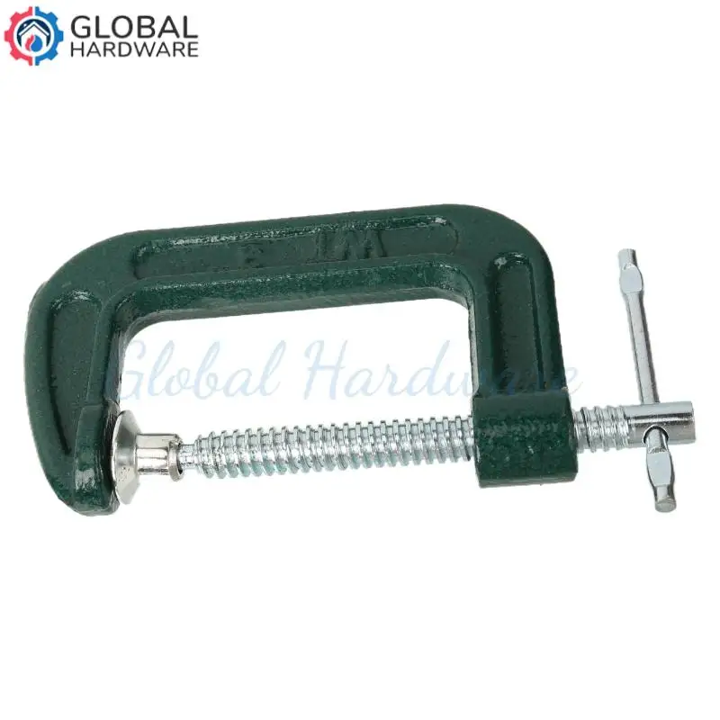 

G-shaped Clip Mini C Fixture with Sliding T-shaped Handle, Suitable for Woodworking, Welding, Metal Workpieces, and Woodworking