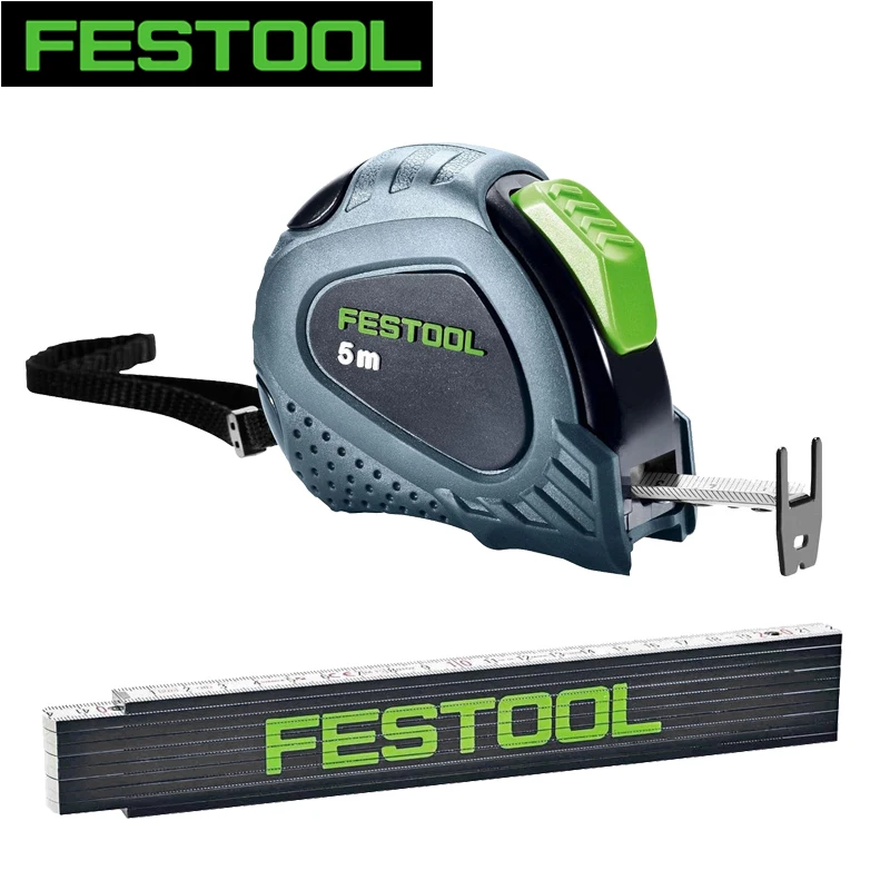 FESTOOL MB 5 205182 201464 Tape Measure Folding Ruler 5/2m Decoration Specific Construction Site Indoor Outdoor Measurement Tool