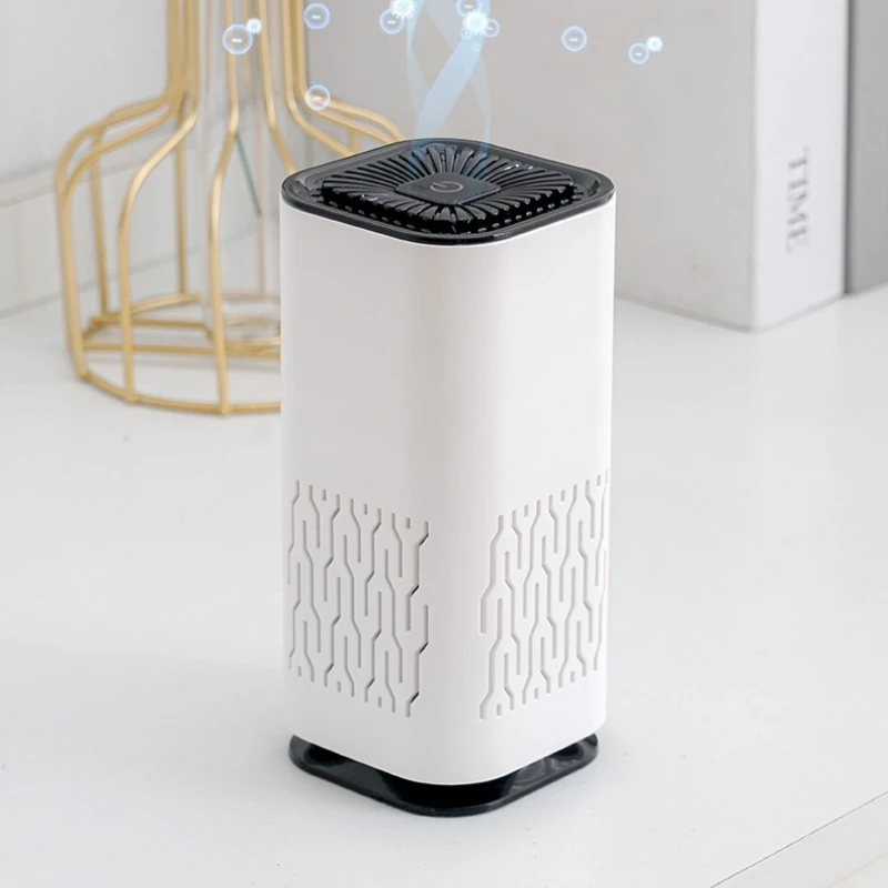 

New car air purifier negative ion small home desktop odor removal formaldehyde mini air net