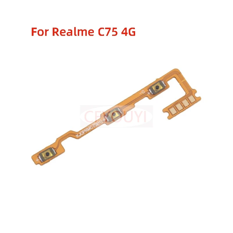 

1~10 pcs For Realme C75 4G Power ON OFF Switch And Volume Side Button Flex Cable