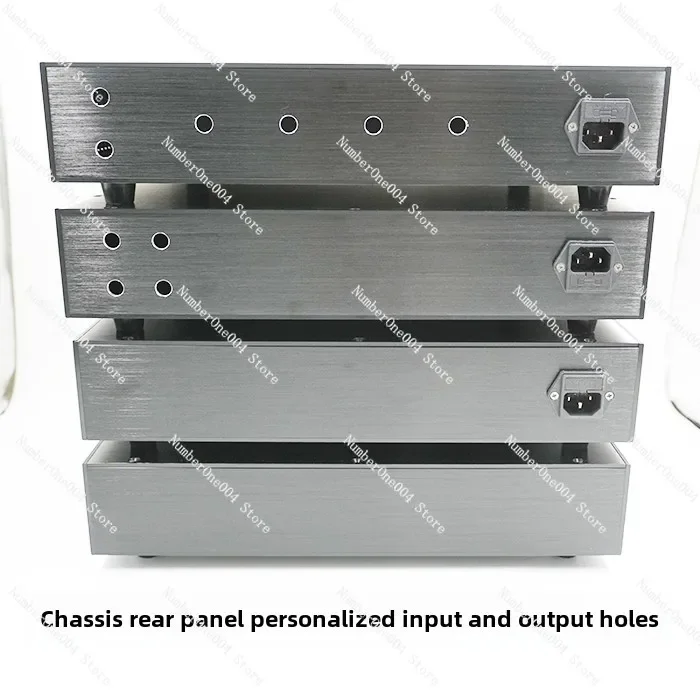 Suitable for 372/75/310 Double Knob, Front Stage Amplifier Shell, Power Supply Combined with All Aluminum Chassis, Gall BoxShell