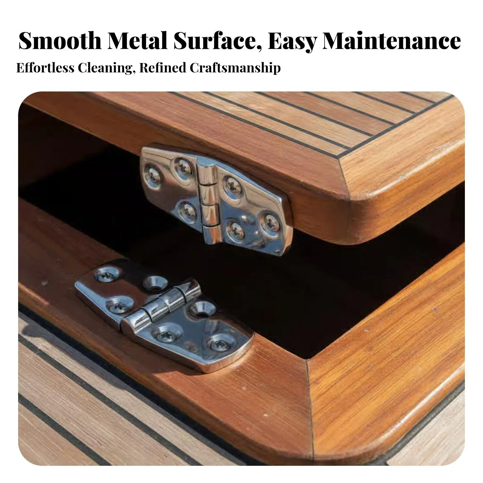 316 Stainless Steel Hinge Balanced Boat Compartment Door Hinge Rustproof