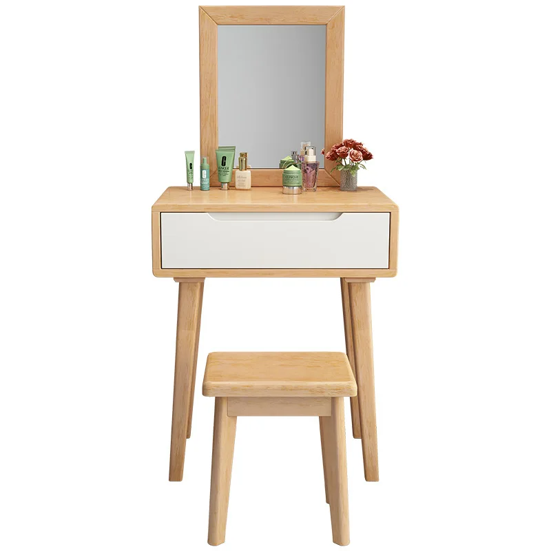 

Solid wood modern simple Nordic small apartment bedroom storage cabinet integrated dresser Internet celebrity small