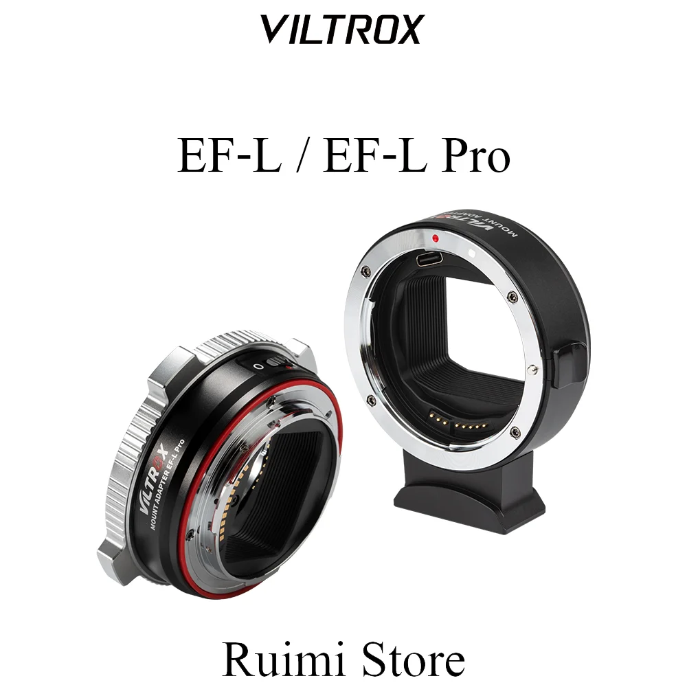 Адаптер VILTROX EF-L Pro EF-L с автофокусом для крепления объектива Canon EF EF-S на камер с креплением L