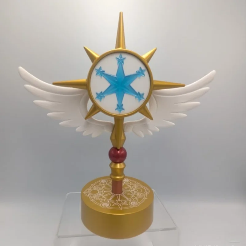 

Новая оригинальная ночная лампа TAITO Cardcaptor Sakura KINOMOTO SAKURA, 21 см, с 5-цветным градиентом, модель-украшение для рабочего стола, игрушка