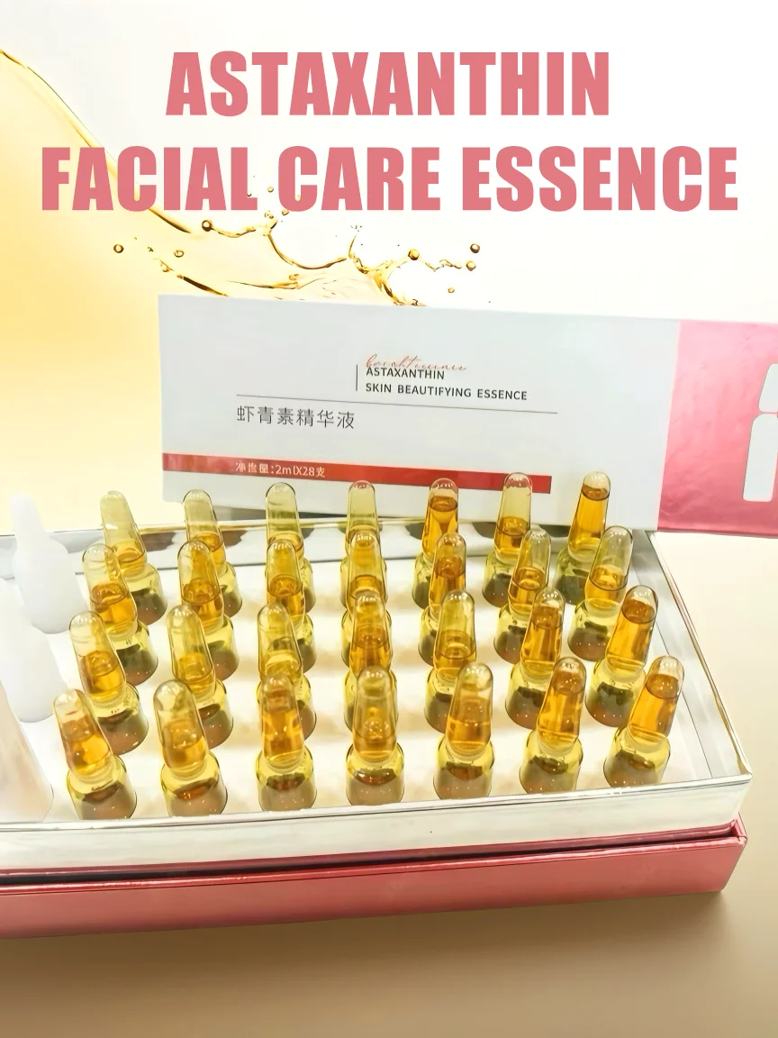 Astaxanthin Anti Aging Serum Anti Wrinkle Ampoule Essence Moisturizing Firming Skin Remove Wrinkles Eliminate Fine Lines — Astaxanthin