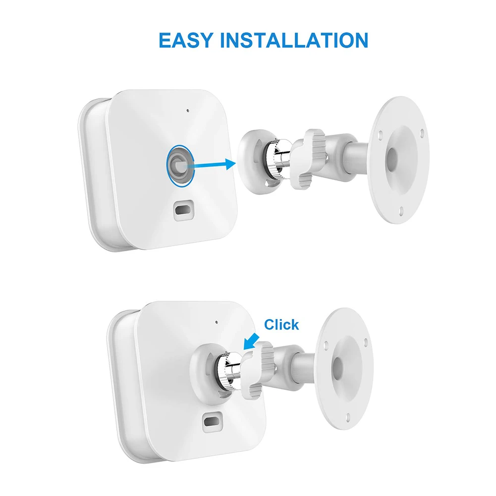 1pc Security Monitor Camera Bracket Indoor Wall Mount Stand Adjustable Outdoor Surveillance Camera Cctv Accessorie Camera Holder