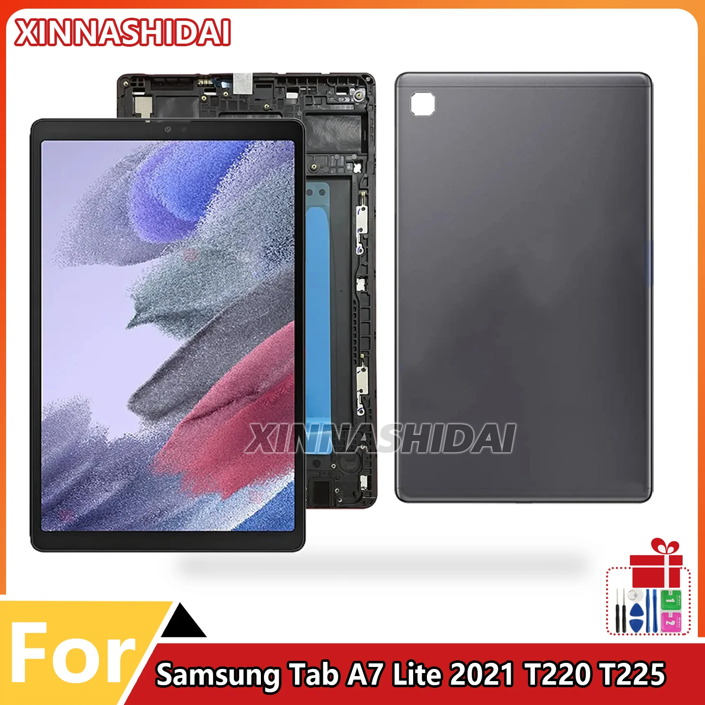 8.7\'\' LCD Display For Samsung Tab A7 Lite 2021 SM-T220 SM-T225 T220 T225 LCD Touch Screen Digitizer Panel Assembly