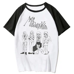 Maneskin t-shirts women funny t shirt female y2k Japanese clothing