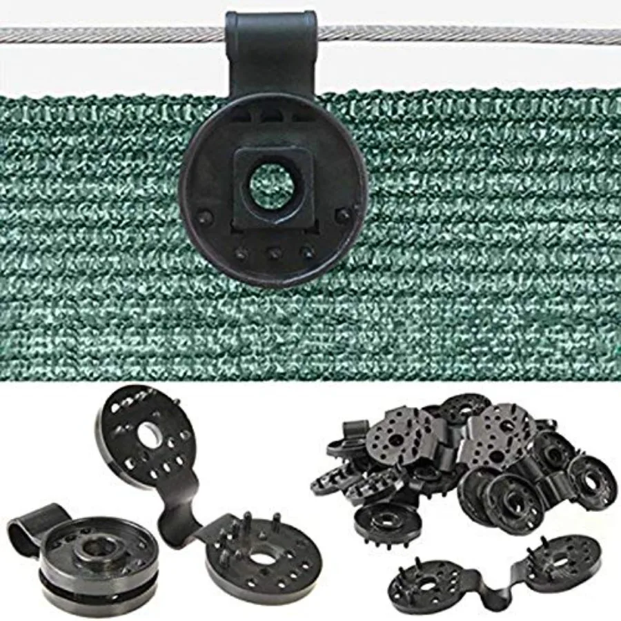 

Shade Net Clip - Shade Cloth Plastic Clips Garden Tools Accessories Grommets Fabric Sunshade UV Resistant for Net Mesh Cover Su