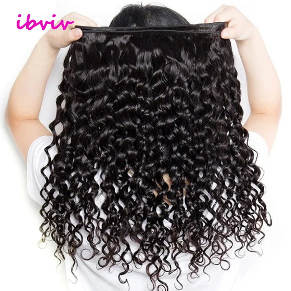 100% 무가공 말레이시아 레미 인모 붙임머리 웨트 앤 웨이비 헤어 번들 체보 휴마인 12A 워터 웨이브 번들 특가