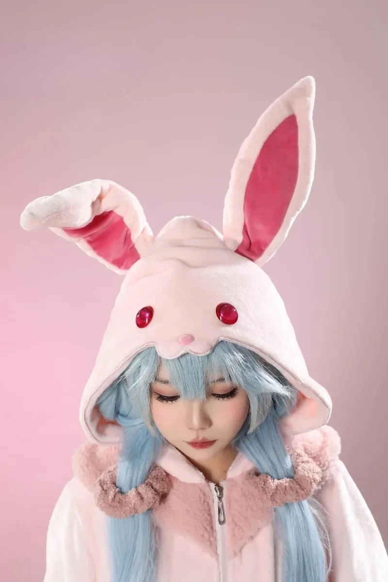 بدلة قفز أنيمي كوسبلاي لحفلات الحيوانات لعام 2025 مع أحذية باو زي مجموعة كاملة بدلة لطيفة لحفلات الهالوين للنساء والفتيات