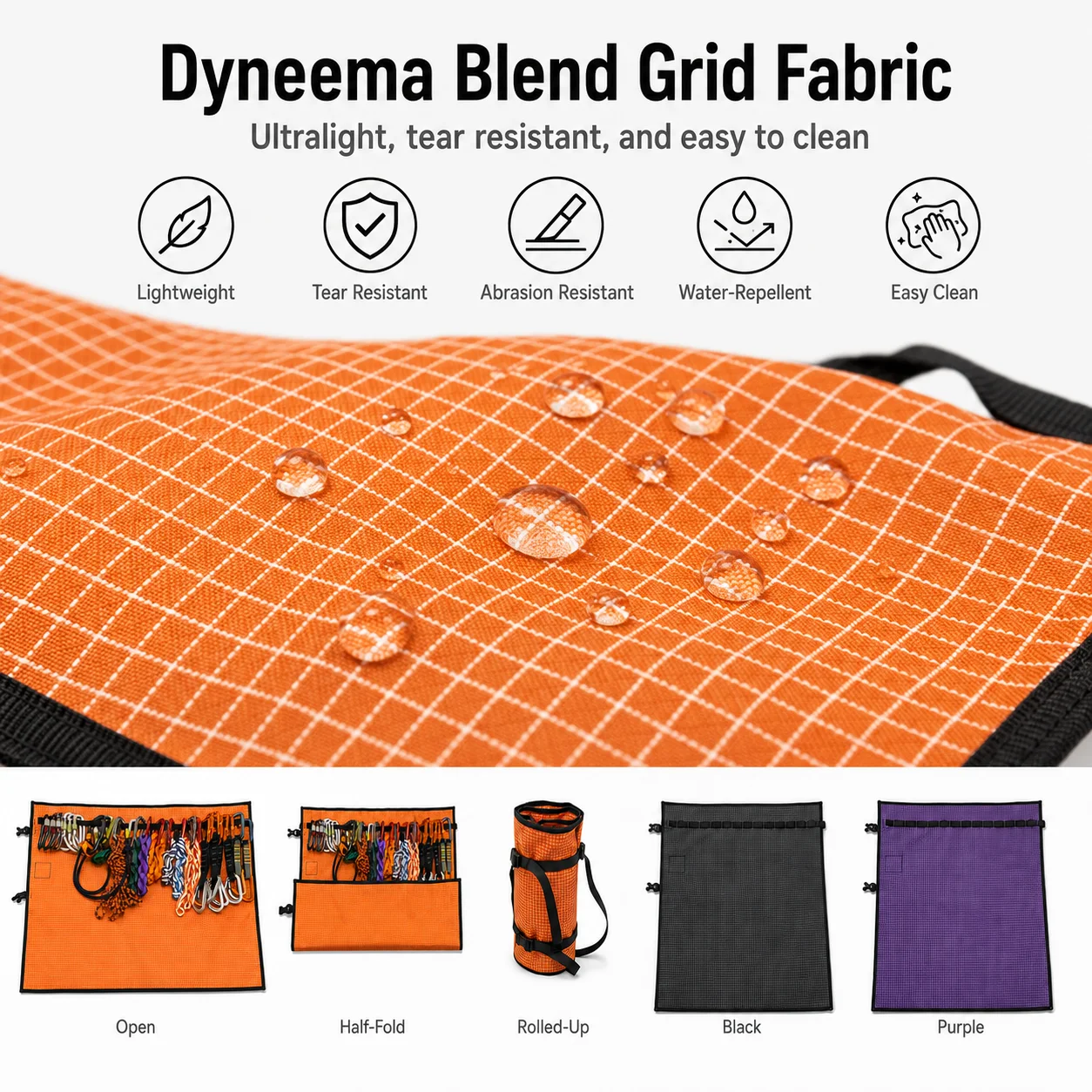 Climbing Gear Roll-Up Organizer 5