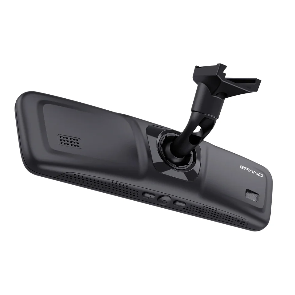 Il più recente registratore di guida per auto DVR specchietto retrovisore registratore per auto a doppia lente 1080P IPS registratore per fotocamera anteriore e posteriore scatola nera Nuovo