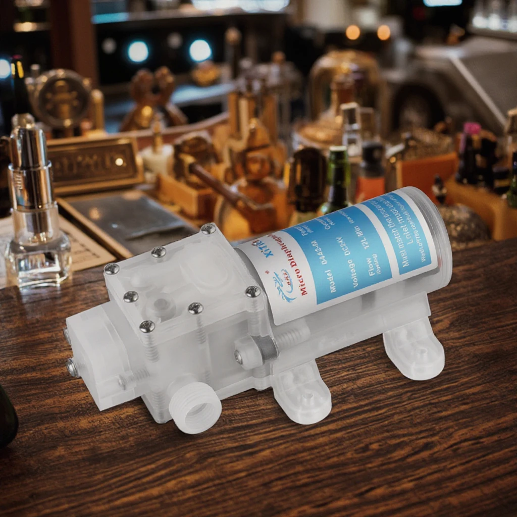 

0442D-24-40MKC Электрический миниатюрный мембранный насос Flow Пищевой пищевой водяной спиртовой насос низкого давления для очистки питьевой воды