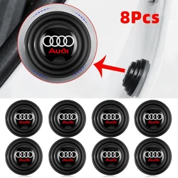 8Pcs Car Door Anti-shock Pad Anti-noise Buffer Gasket Auto Interior For Audi A1 A2 A3 A4 A5 A6 A7 A8 Q1 Q2 Q3 Q4 Q5 Q6 Q7 Q8 RS3