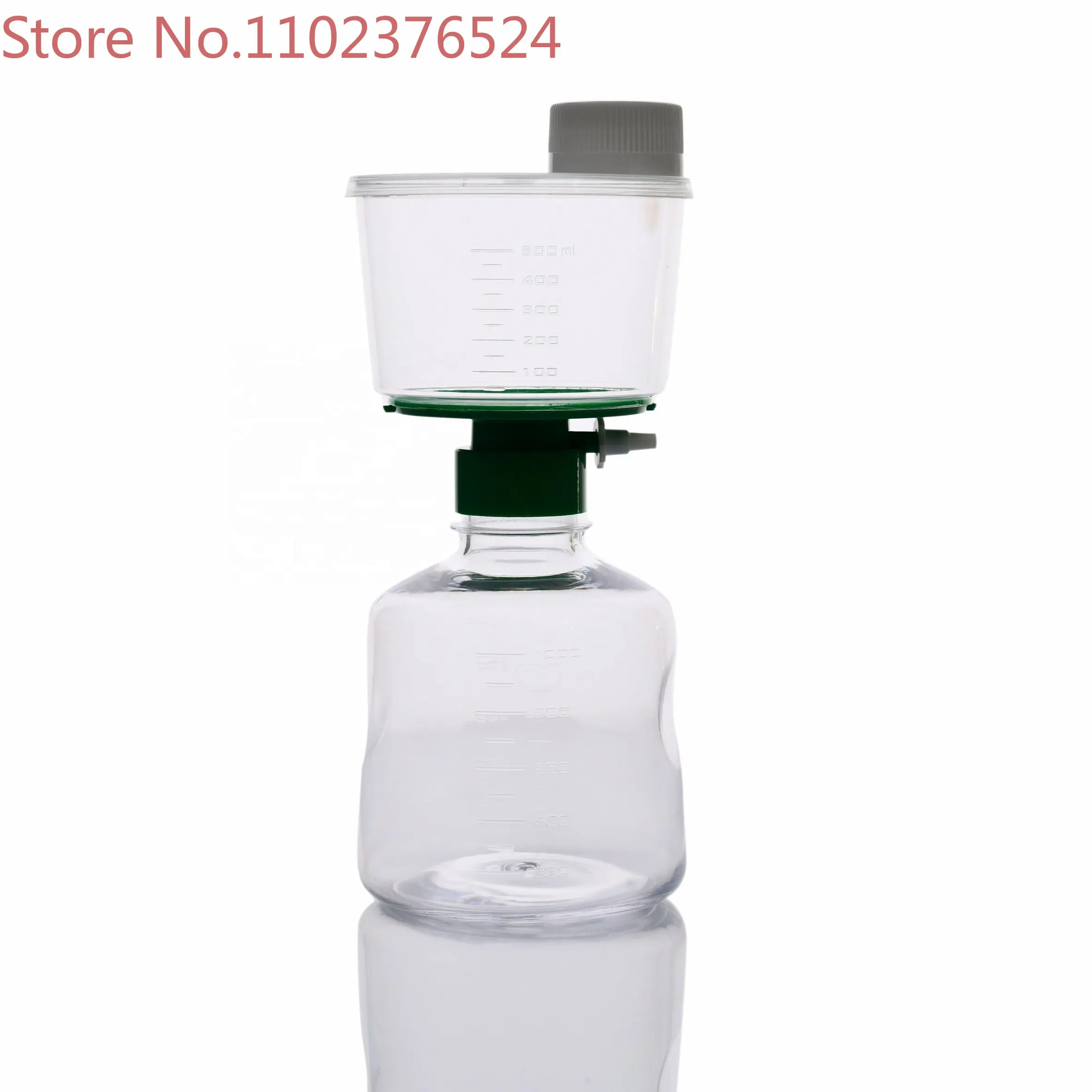 1000ml 0.22um Micron PES Polyethersulfone Vacuum Filter Storage Bottle System upper cup Sterile Filtration Device Filter Units