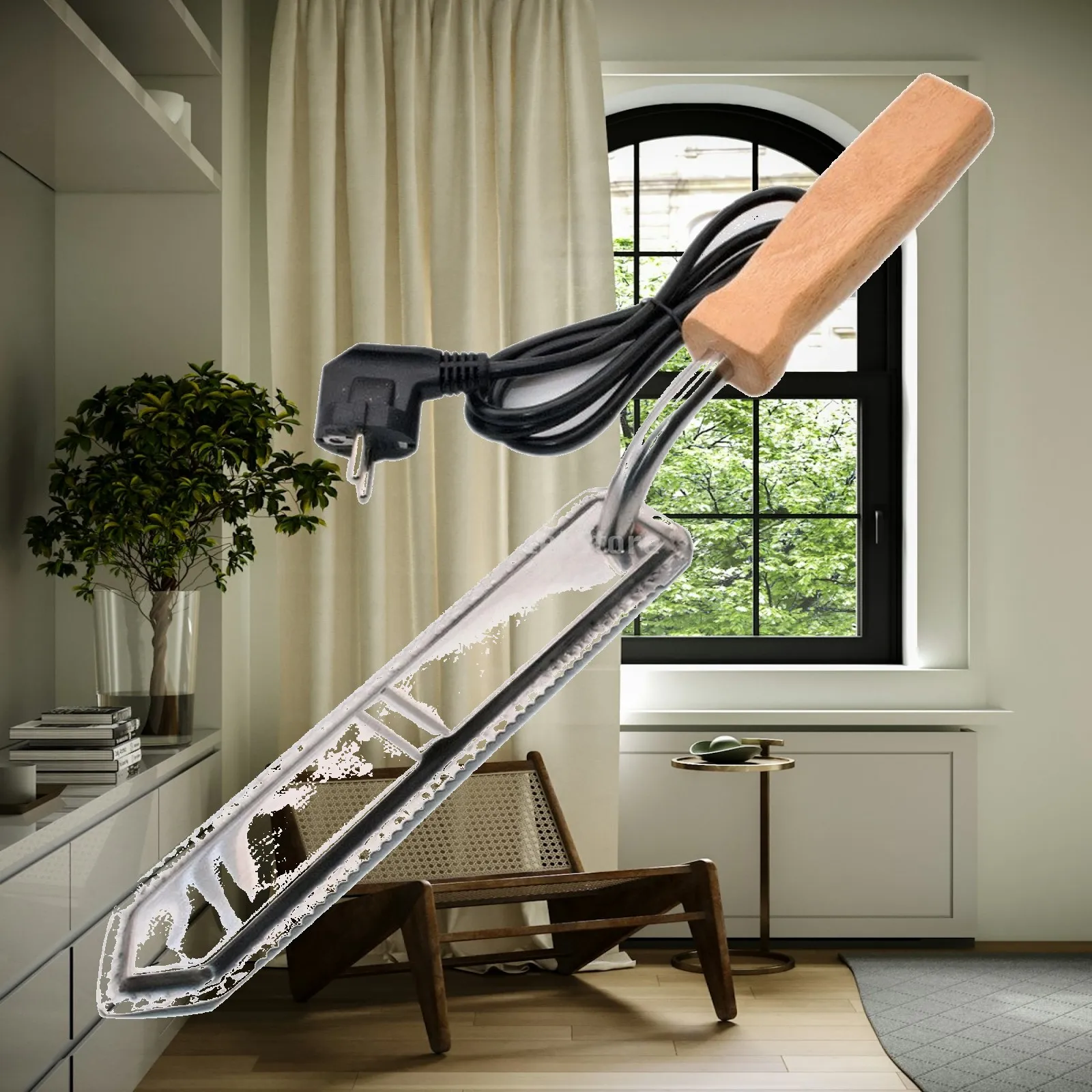 Electric Honey Uncapping Cutter Stainless Steel Heated Knife for Honey Harvesting and Comb Processing Beekeeper Equipment