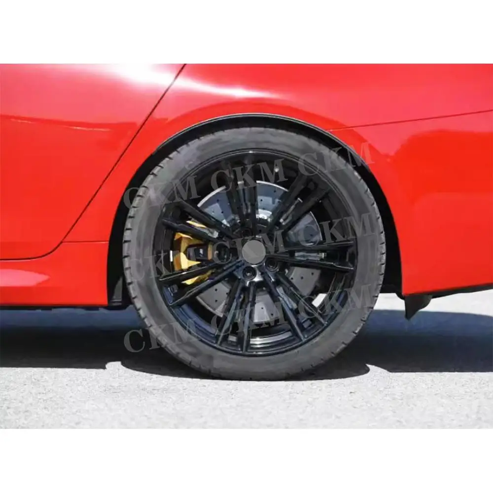 

Car Rear Wheel Arch Fender Flares Mudflap Trims for BMW 5 Series G30 G38 2017+ PP Black Side Fender Mudguards Spoiler