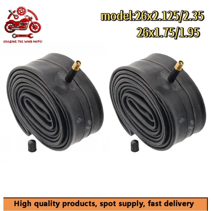 

Bicycle Inner Tubes 26 Inch 26X1.75/1.95 26x2.125/2.35 Bike Tire Cycling Rubber Tubes