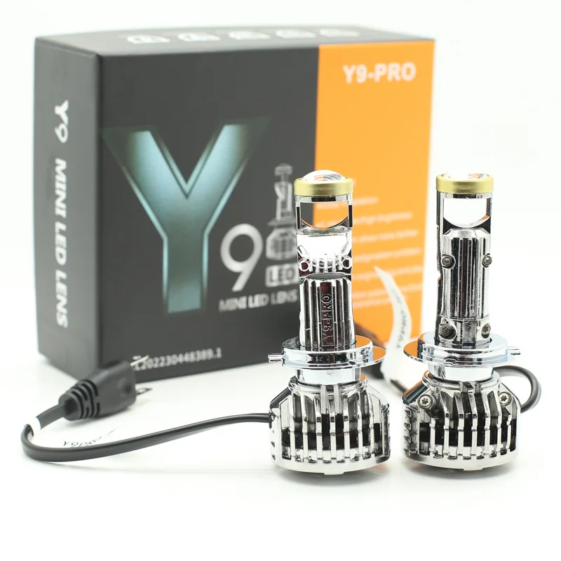 

2 pcs H7 LED Projector Lens Headlight Kit Car Auto CSP Bulbs Light Lamp Car accessories 12V 20000LM 90W 6500K motorcyle Parts