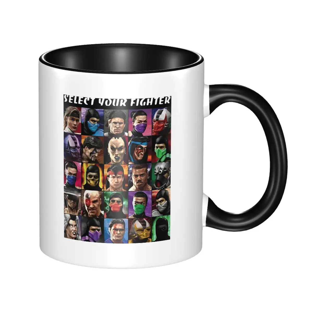 Game Mortal Kombat Mug Funny Ceramic Coffee Cups Tea Mugs Milk Cup Drinkware Gifts for Woman Man