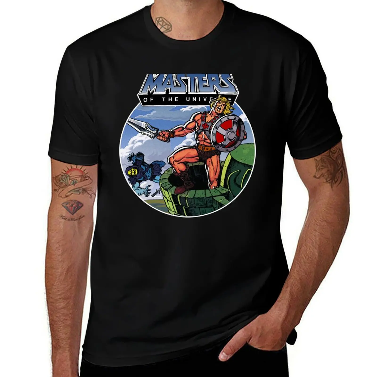 King Of Grayskull T-Shirt oversized graphic tee heavyweights tee shirts for men