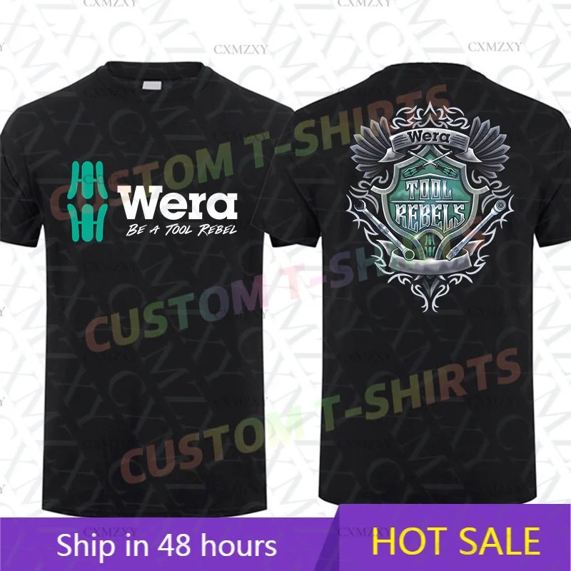 

2025 Men T Shirt Casual Wera Tools T-shirt Graphic Summer Short Sleeves 100% Cotton S-3XL Cool Tee