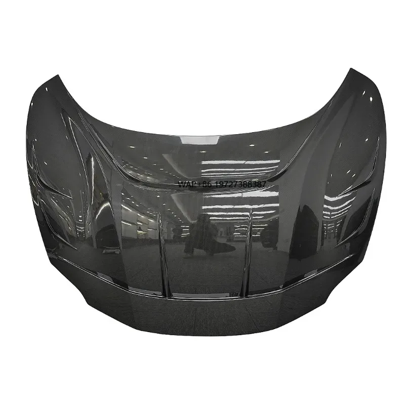 Dry Carbon Fiber Engine Hood Suitable for the New  296GTB BatFury Aero Style Body Kit
