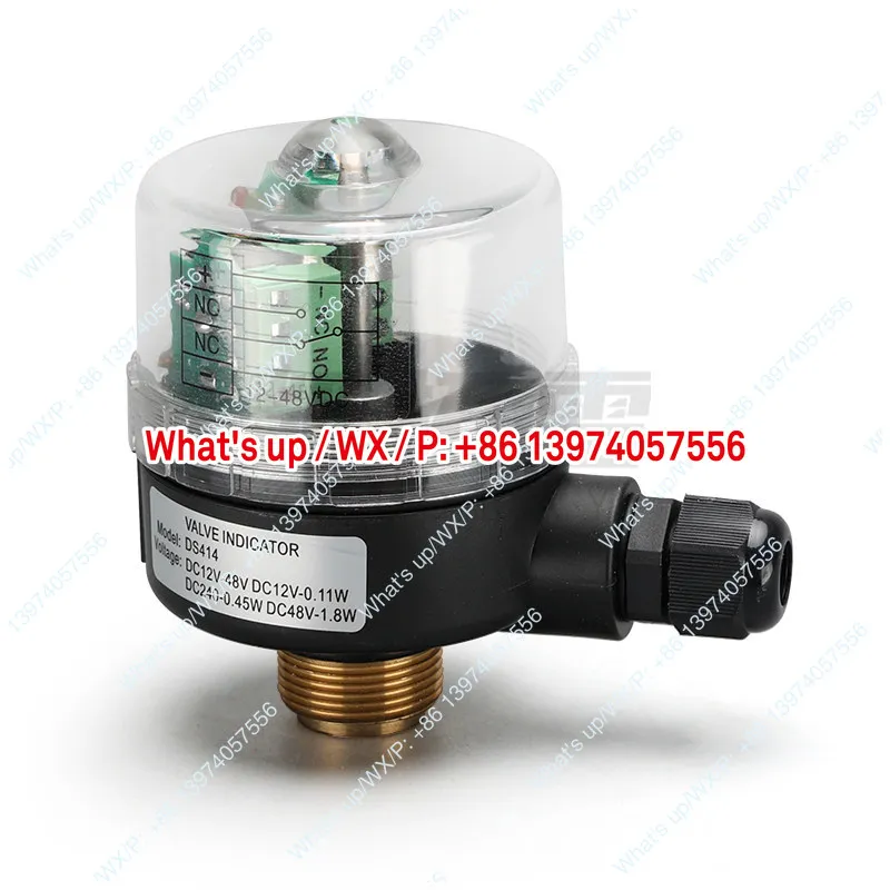 pneumatic-angle-seat-valve-switch-pneumatic-valve-reply-messenger-limit-switch-signal-feedback-device-ds414