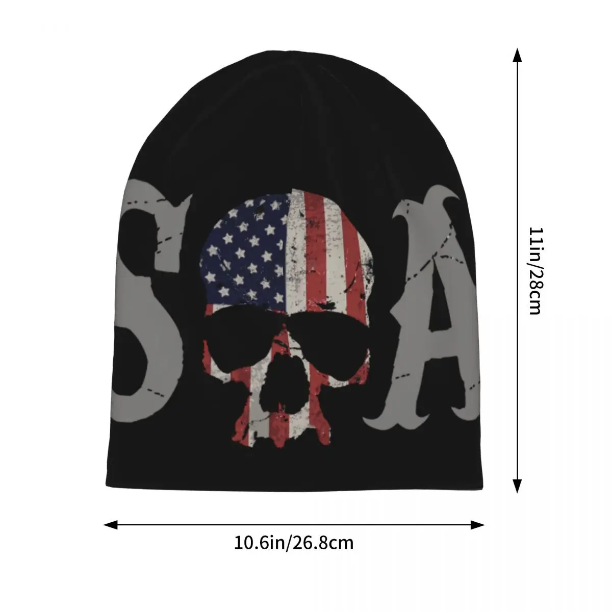 Sons Of Anarchy TV Skullies Beanies Caps Skulls Thin Hat Autumn Spring Bonnet Hats Men Women\'s Hip Hop Ski Cap