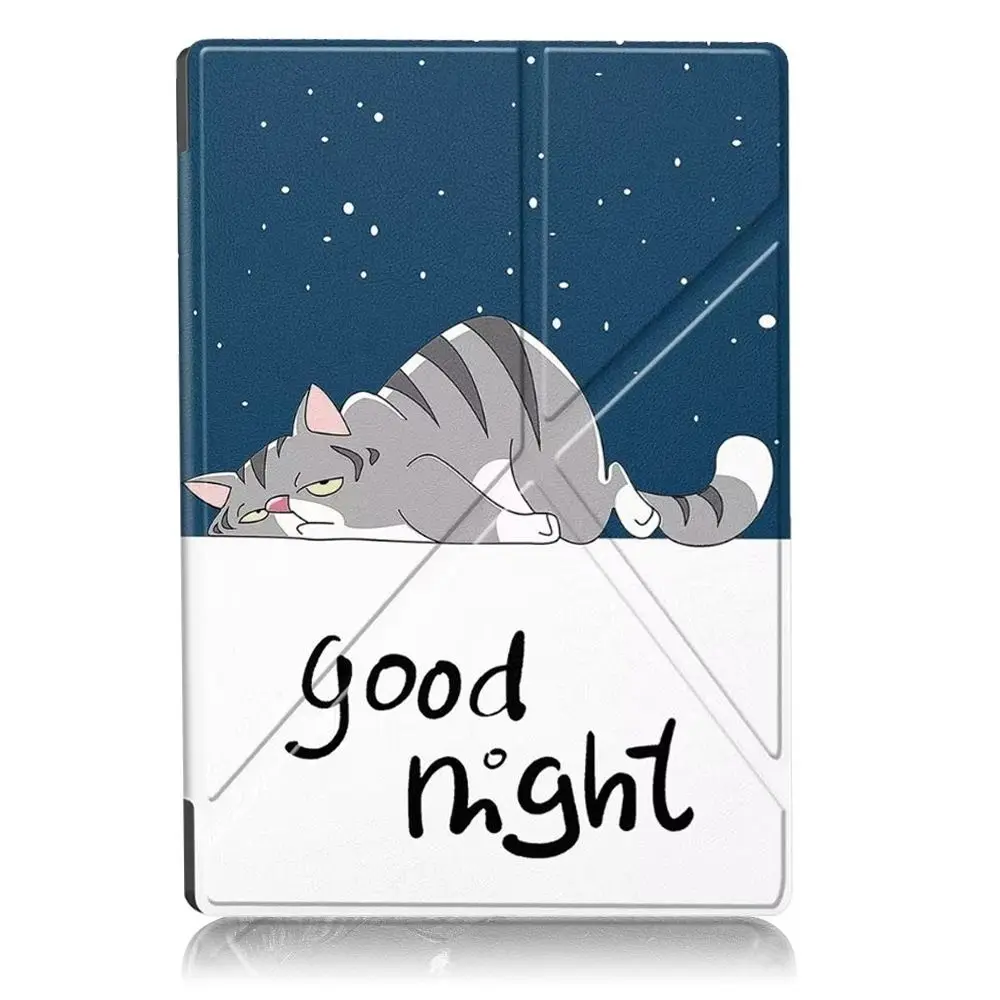 6 inch E-Reader Case Magnetic Shockproof Protective Shell Wear Resistant Leather Smart Cover for Rakuten Kobo Nia N306