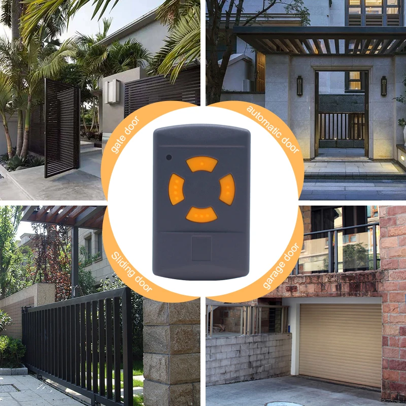 433.92mhz Fixed Code Gate Remote Control for HSM2-433 HSM4-433 HS1-433 HS4-433 HS4-433 HS2-433 Garage Door Opener
